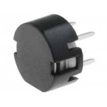 KS01-CV-BK; Switch: keypad; Pos: 2; SPST-NO; 0.01A/35VDC; black; THT; 1.3N; round; HIGHLY