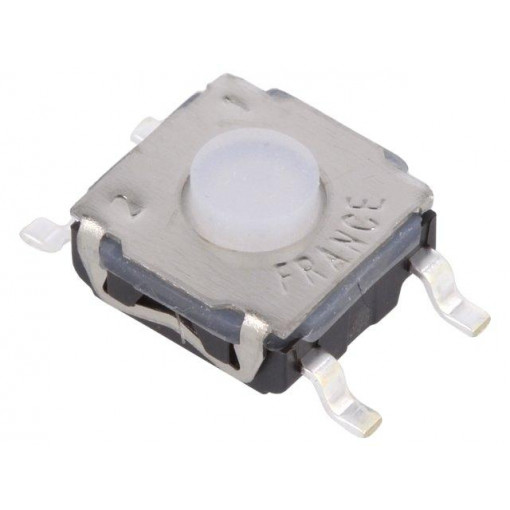 KSC221G LFS; Microswitch TACT; SPST-NO; Pos: 2; 0.05A/32VDC; SMT; none; 2N; 3.5mm; C&K