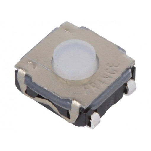 KSC221J LFS; Microswitch TACT; SPST-NO; Pos: 2; 0.05A/32VDC; SMT; none; 2N; 3.5mm; C&K