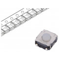 KSC222J LFS; Microswitch TACT; SPST-NO; Pos: 2; 0.05A/32VDC; SMT; none; 2N; 3.5mm; C&K