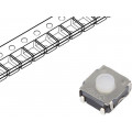 KSC241J LFS; Microswitch TACT; SPST-NO; Pos: 2; 0.05A/32VDC; SMT; none; 3.5N; C&K
