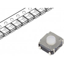 KSC241J LFS; Microswitch TACT; SPST-NO; Pos: 2; 0.05A/32VDC; SMT; none; 3.5N; C&K