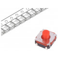KSC4D1J 50SH LFS; Switch: detecting; Pos: 2; SPST-NO; 0.05A/32VDC; red; Mounting: SMT; C&K