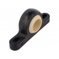 KSTM-30; Bearing: pillow block; Øint: 30mm; lubricant-free; igus