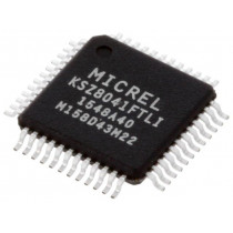 KSZ8041FTLI; IC: transceiver; 10/100Base-T; MDC,MDI,MDI-X,MDIO,MII,RMII; MICROCHIP (MICREL)