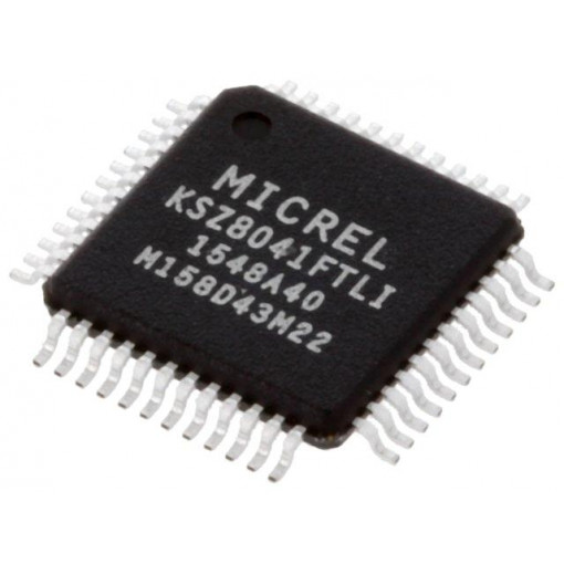 KSZ8041FTLI; IC: transceiver; 10/100Base-T; MDC,MDI,MDI-X,MDIO,MII,RMII; MICROCHIP (MICREL) KSZ8041FTLI; IC: transceiver; 10/100Base-T; MDC,MDI,MDI-X,MDIO,MII,RMII; MICROCHIP (MICREL)
