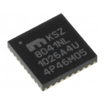 KSZ8041NL; IC: transceiver; 10/100Base-T; MII,PHY,RMII; MLF32; 3.135÷3.465V; MICROCHIP (MICREL)