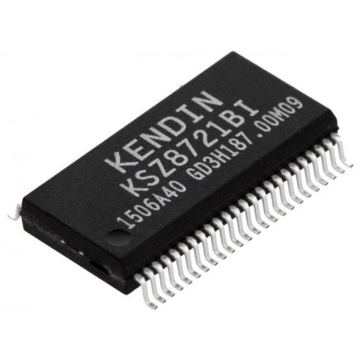 KSZ8721BI; IC: transceiver; 10/100Base-T; MDC,MDI,MDI-X,MDIO,MII,RMII; MICROCHIP (MICREL) KSZ8721BI; IC: transceiver; 10/100Base-T; MDC,MDI,MDI-X,MDIO,MII,RMII; MICROCHIP (MICREL)