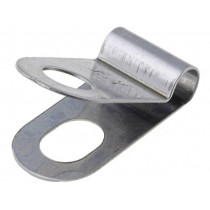 KTCC-3; Fixing clamp; for shielded cables; ØBundle : 3mm; A: 17.2mm; FIX&FASTEN