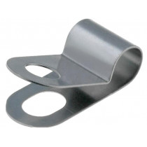 KTCC-5; Fixing clamp; for shielded cables; ØBundle : 4.8mm; A: 17.9mm; FIX&FASTEN