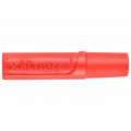 KU 02 L NI/RT; Socket; 2mm banana; 10A; 70VDC; Overall len: 24.5mm; red; -25÷90°C; SCHÜTZINGER KU 02 L NI/RT; Socket; 2mm banana; 10A; 70VDC; Overall len: 24.5mm; red; -25÷90°C; SCHÜTZINGER