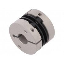 KUP-0610-F; Coupling; Ø1: 10mm; Ø2: 6mm; Mat: aluminium,polyamide; -10÷80°C; SICK