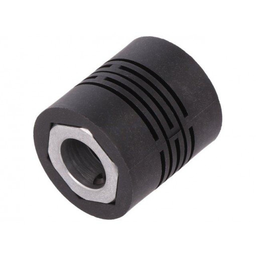 KUP-1010-S; Coupling; Ø1: 10mm; Ø2: 10mm; Mat: aluminium,polyamide,fiberglass; SICK