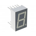 KW1-561CSA; Display: LED; 7-segment; 14.2mm; 0.56