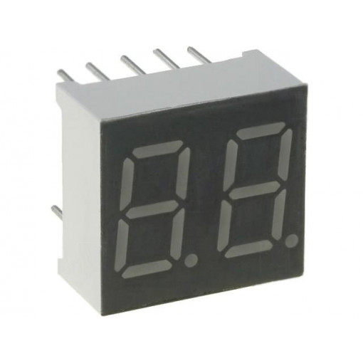 KW2-361ASB; Display: LED; 7-segment; 9.2mm; 0.36 KW2-361ASB; Display: LED; 7-segment; 9.2mm; 0.36
