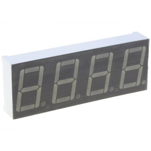 KW4-563AGA; Display: LED; 7-segment; 14.2mm; 0.56