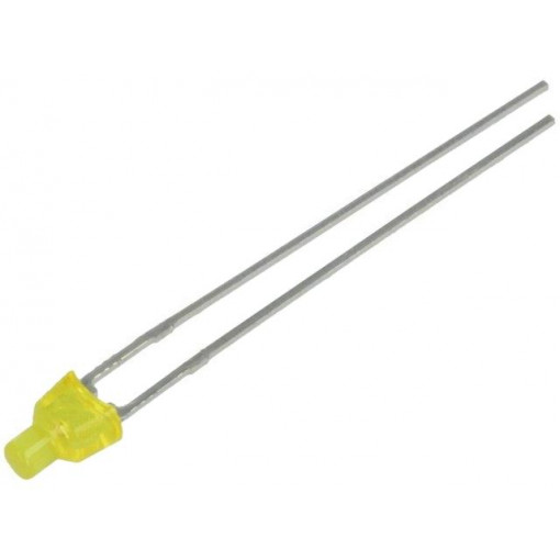 L-1034YDT; LED; rectangular; 4x2.8mm; yellow; 1.8÷5mcd; 70°; Front: flat; 20mA; KINGBRIGHT ELECTRONIC L-1034YDT; LED; rectangular; 4x2.8mm; yellow; 1.8÷5mcd; 70°; Front: flat; 20mA; KINGBRIGHT ELECTRONIC