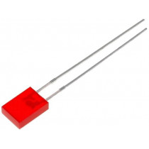 L-113IDT; LED; rectangular; 5x2mm; red; 3.2÷12.5mcd; 110°; Front: flat; 20mA; KINGBRIGHT ELECTRONIC L-113IDT; LED; rectangular; 5x2mm; red; 3.2÷12.5mcd; 110°; Front: flat; 20mA; KINGBRIGHT ELECTRONIC