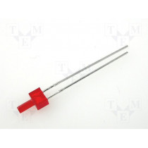 L-13ID; LED; 2mm; red; 5÷10mcd; 70°; Front: flat; 2÷2.5V; 4.8x2.5mm; THT; KINGBRIGHT ELECTRONIC