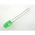 L-1503GD; LED; 5mm; green; 5÷20mcd; 60°; 20mA; 2.2÷2.5V; Front: convex; KINGBRIGHT ELECTRONIC