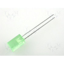 L-1553GDT; LED; square; 5x5mm; green; 1÷5mcd; 110°; Front: flat; 20mA; 2.2÷2.5V; KINGBRIGHT ELECTRONIC