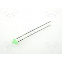 L-2060GD; LED; 1.8mm; green; 5÷10mcd; 70°; 2.2÷2.5V; Front: convex; 3.3x2.4mm; KINGBRIGHT ELECTRONIC
