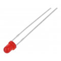 L-34ID; LED; 3mm; red; 12÷25mcd; 60°; Front: convex; Pitch: 2.54mm; KINGBRIGHT ELECTRONIC L-34ID; LED; 3mm; red; 12÷25mcd; 60°; Front: convex; Pitch: 2.54mm; KINGBRIGHT ELECTRONIC