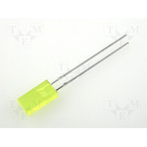 L-383YDT; LED; rectangular; 5x2.5mm; yellow; 1.3÷8mcd; 110°; Front: flat; 20mA; KINGBRIGHT ELECTRONIC