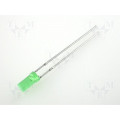 L-424GDT; LED; 3mm; green; 1÷4mcd; 100°; Front: flat; KINGBRIGHT ELECTRONIC L-424GDT; LED; 3mm; green; 1÷4mcd; 100°; Front: flat; KINGBRIGHT ELECTRONIC