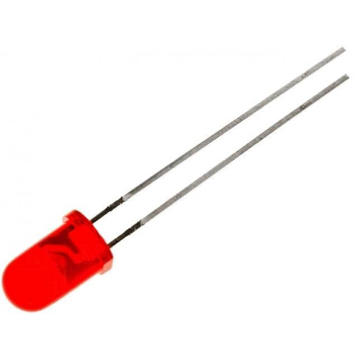 L-53IT; LED; 5mm; red; 50÷200mcd; 30°; 20mA; 2÷2.5V; Front: convex; KINGBRIGHT ELECTRONIC