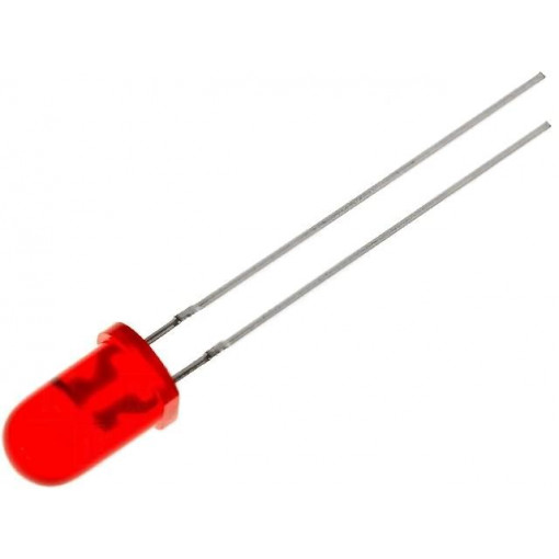 L-56BID; LED; 5mm; red; 20÷80mcd; 60°; 3.5÷14V; 22mA; Variant: blinking; KINGBRIGHT ELECTRONIC L-56BID; LED; 5mm; red; 20÷80mcd; 60°; 3.5÷14V; 22mA; Variant: blinking; KINGBRIGHT ELECTRONIC
