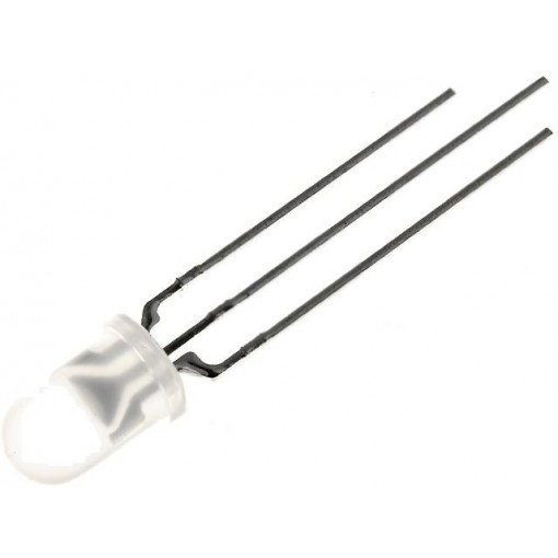 L-59EYW; LED; 5mm; bicolour; red/yellow; 60mcd; 40mcd; 60°; 20mA; cathode; KINGBRIGHT ELECTRONIC