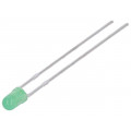 L-7104SGD; LED; 3mm; green; 18÷40mcd; 50°; Front: convex; No.of term: 2; KINGBRIGHT ELECTRONIC
