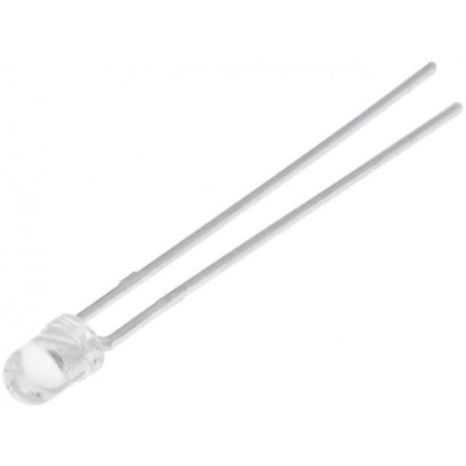 L-7104YT; LED; 3mm; yellow; 8÷30mcd; 34°; Front: convex; KINGBRIGHT ELECTRONIC