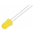 L-7113LYD; LED; 5mm; yellow; 1÷3mcd; 30°; 2mA; 1.85÷2.5V; Front: convex; KINGBRIGHT ELECTRONIC