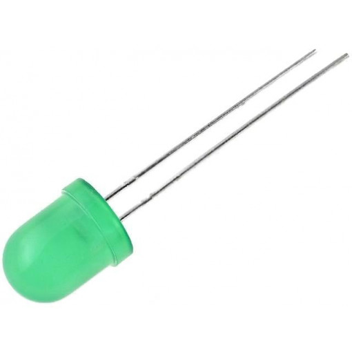 L-793GD; LED; 8mm; green; 20÷70mcd; 60°; Front: convex; KINGBRIGHT ELECTRONIC