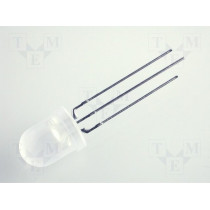 L-799EGW; LED; 8mm; bicolour; red/green; 80mcd; 50mcd; 50°; cathode; KINGBRIGHT ELECTRONIC L-799EGW; LED; 8mm; bicolour; red/green; 80mcd; 50mcd; 50°; cathode; KINGBRIGHT ELECTRONIC