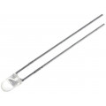 L-934F3C; IR transmitter; 3mm; 940nm; transparent; 3.6mW; 30°; THT; KINGBRIGHT ELECTRONIC L-934F3C; IR transmitter; 3mm; 940nm; transparent; 3.6mW; 30°; THT; KINGBRIGHT ELECTRONIC