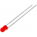 L-934IT; LED; 3mm; red; 20÷125mcd; 50°; Front: convex; KINGBRIGHT ELECTRONIC L-934IT; LED; 3mm; red; 20÷125mcd; 50°; Front: convex; KINGBRIGHT ELECTRONIC