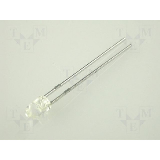 L-934SGC; LED; 3mm; green; 70÷150mcd; 50°; Front: convex; KINGBRIGHT ELECTRONIC