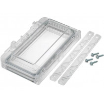 L 06; Inspection windows; polycarbonate; 130x77x25mm; IP54; FIBOX