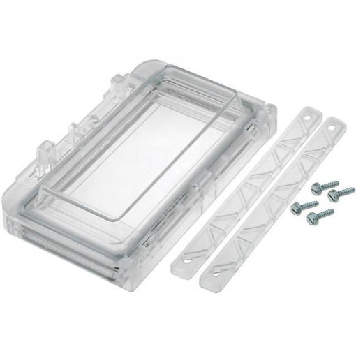 L 06; Inspection windows; polycarbonate; 130x77x25mm; IP54; FIBOX