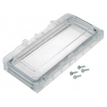 L 08; Inspection windows; polycarbonate; 162x77x25mm; IP54; FIBOX