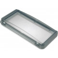 L 12 II; Inspection windows; polycarbonate; 248x128x50mm; IP65; FIBOX