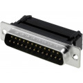 L17DBFRA25P; D-Sub; PIN: 25; plug; male; for ribbon cable; IDC; Contacts: brass; AMPHENOL L17DBFRA25P; D-Sub; PIN: 25; plug; male; for ribbon cable; IDC; Contacts: brass; AMPHENOL