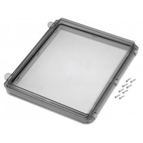 L 24 II; Inspection windows; polycarbonate; 248x218x50mm; IP65; FIBOX