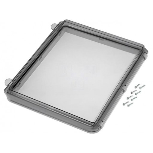 L 24 II; Inspection windows; polycarbonate; 248x218x50mm; IP65; FIBOX