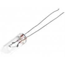 ; Filament lamp: miniature; 12VDC; 80mA; Bulb: T1 1/4; Ø: 4.2mm; Goobay