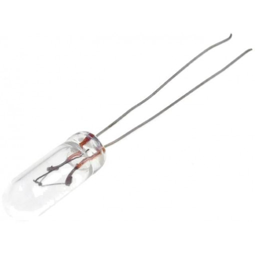 ; Filament lamp: miniature; 12VDC; 80mA; Bulb: T1 1/4; Ø: 4.2mm; Goobay ; Filament lamp: miniature; 12VDC; 80mA; Bulb: T1 1/4; Ø: 4.2mm; Goobay