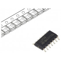 L6393D; IC: driver; high-/low-side,IGBT gate driver,MOSFET gate driver; STMicroelectronics